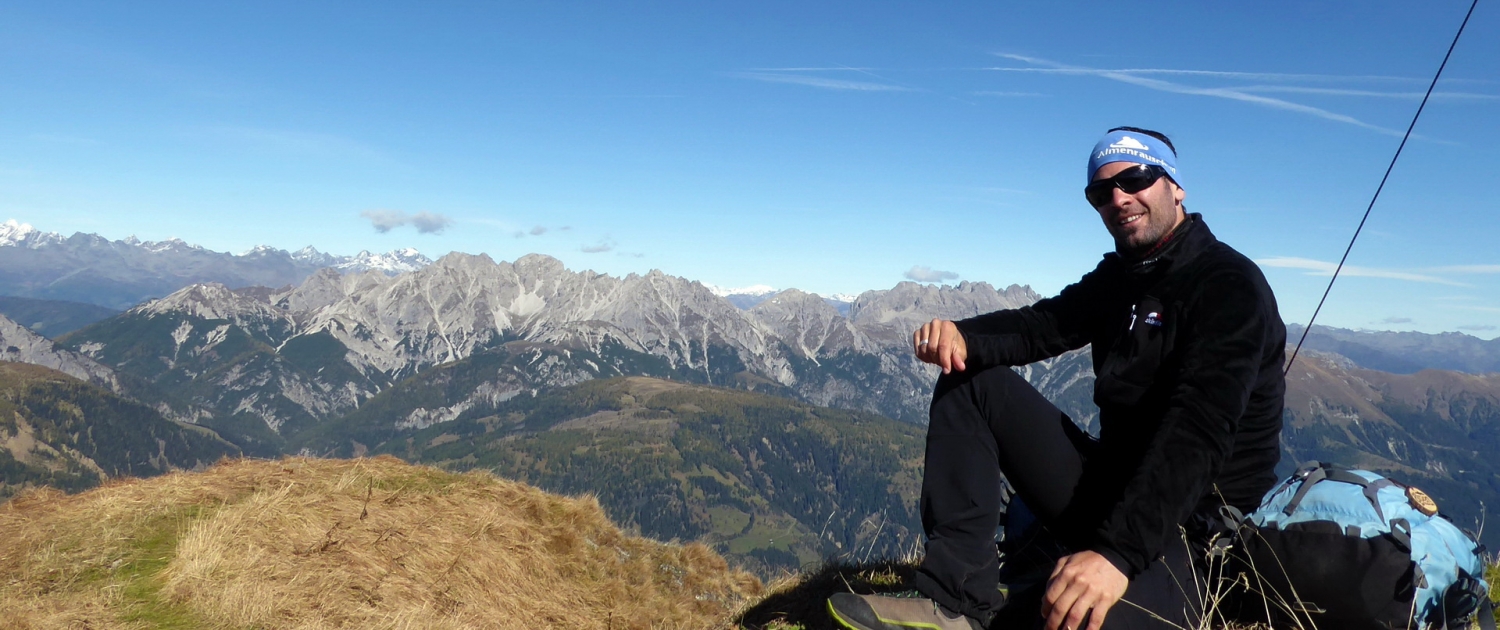 Wanderführer Andreas in den Karnischen Alpen